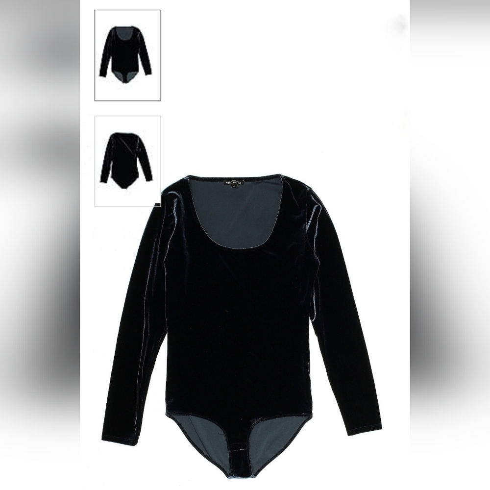 J CREW Velvet Long Sleeve Leotard